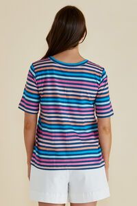 Betty Basics Riley Multi Stripe Tee