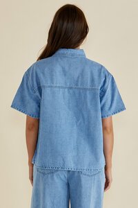 Betty Basics Saffra Denim Shirt