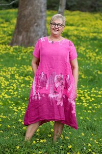 AE Luxe A-line Floral Dress