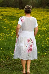 AE Luxe A-line Floral Dress