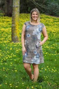 AE Luxe Back Rib Panel Dress