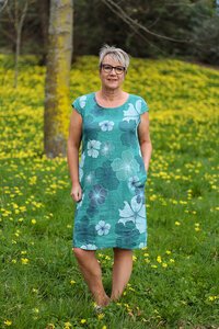 AE Luxe Back Rib Panel Dress