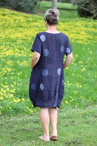 AE Luxe Circle Linen Dress