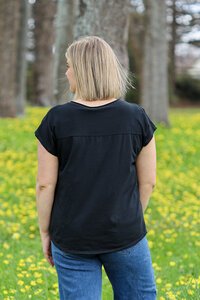AE Luxe Embroidered Leaf Top