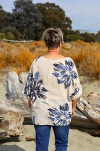 AE Luxe Loose Fit Floral Top