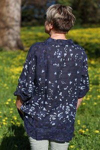 AE Luxe Floral Linen Shirt