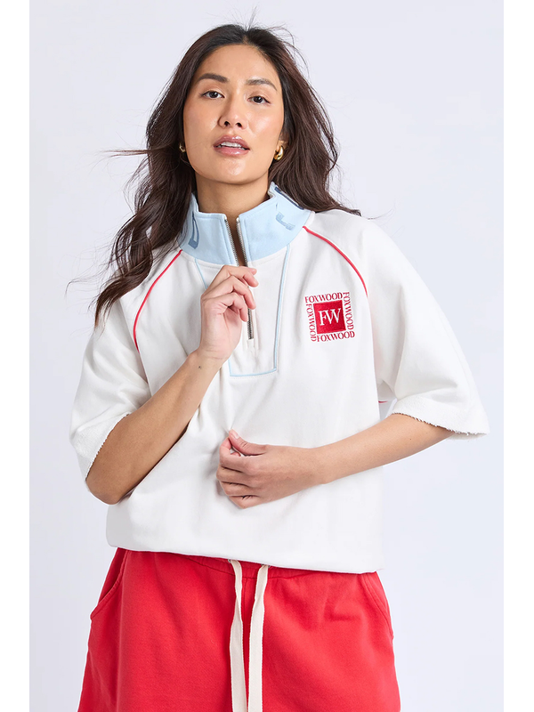 Foxoowd Piped Zip Crew