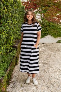 Elm Adira Dress Stripe