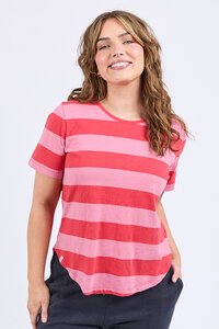 Elm Spritz Stripe SS Tee