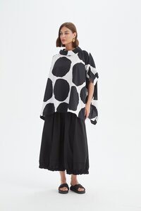 Tirelli Structured Neck Print Tunic