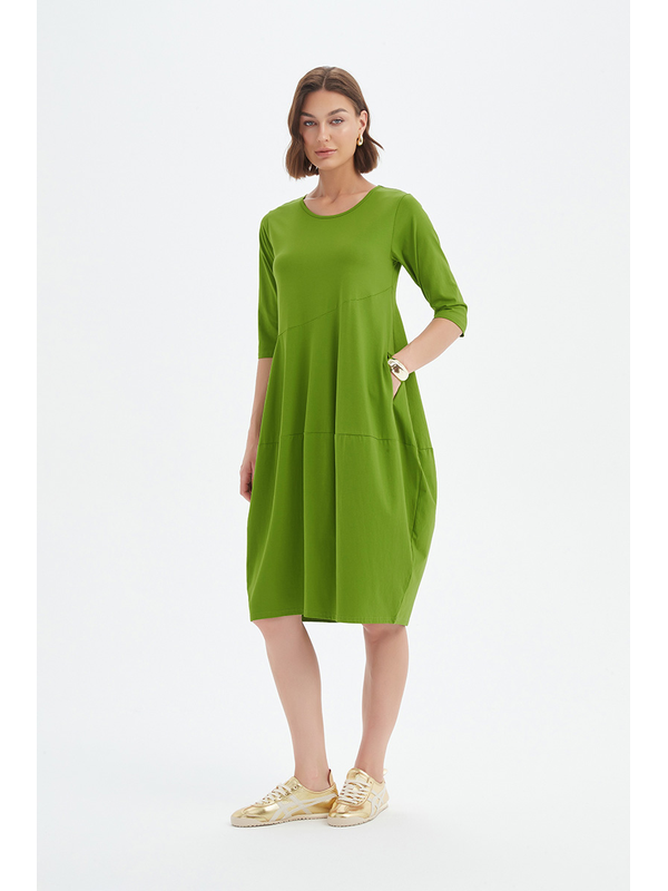 Tirelli Diagonal Seam Summer Dress