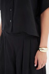 Tirelli Boxy Button Linen Shirt