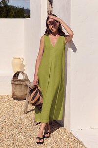 Tirelli Inverted Pleat Dress