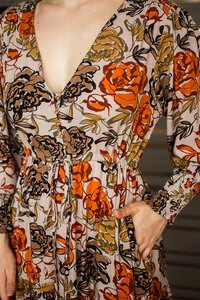 Fria The Label Earthy Floral Slema Dress