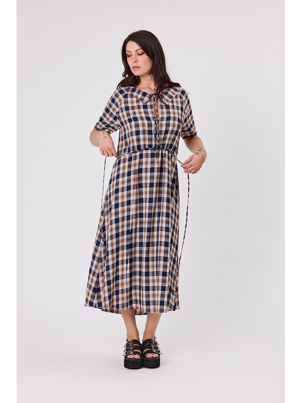 Libertine Provence Plaid Dress