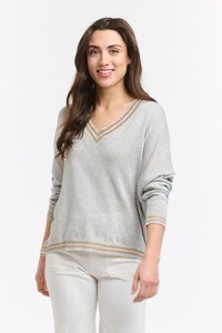 Italian Star Lurex College Knit
