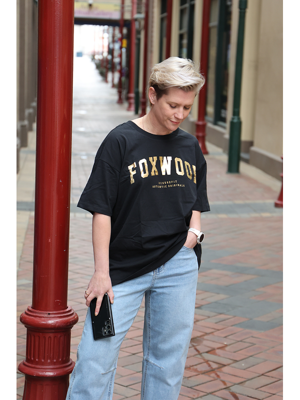 Foxwood Metallic Interval Tee