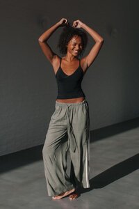 Grace & Co Berlin Side Stripe Pant