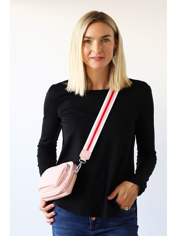 Archer House 3 Zip Pocket Cross Body Bag