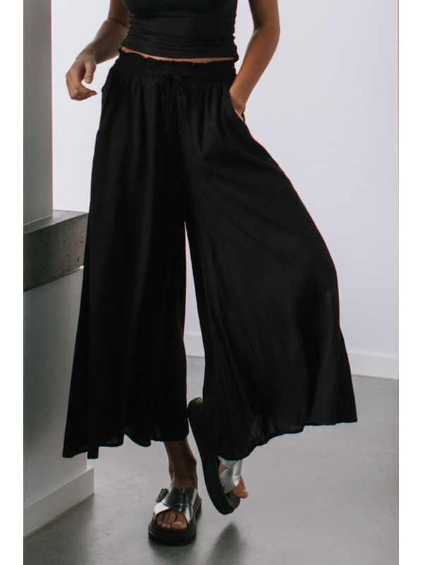 Miracle Drawstring Wide Leg Pants