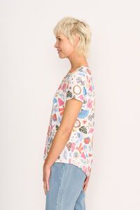 Preen AOP Round Neck Tee
