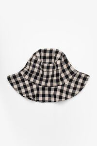Antler Gingham Bucket Hat