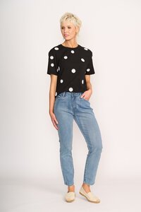 Memo Beaded Tee