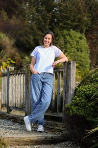 Memo Broderie Sleeve Tee