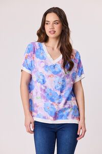 Democracy Riley Print Top
