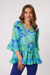 Democracy Liliana Tiered Top