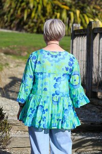 Democracy Liliana Tiered Top