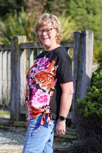 Democracy Hazel Print Front Top