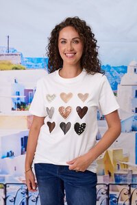 Classified Pearl Heart Tee