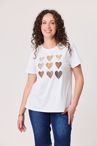 Classified Pearl Heart Tee