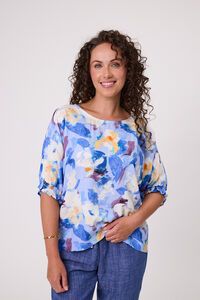 Classified Modena Print Top