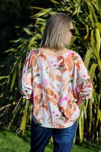 Classified Modena Print Top