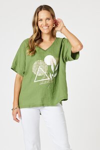 Clarity Amazon Forest Top