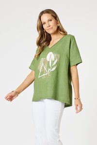 Clarity Amazon Forest Top