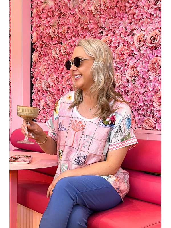 Threadz Capri Print Top