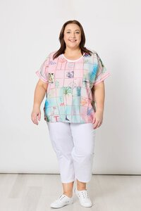 Threadz Capri Print Top