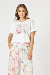 Threadz Capri Print Tee