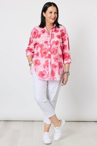 Threadz Pink Poppies Shirt