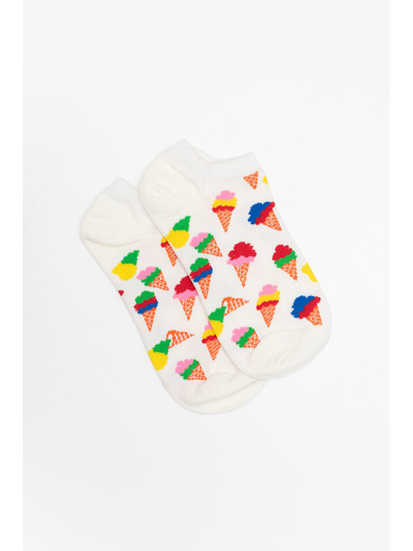 Antler Sundae Funday Ankle Sock