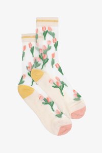 Antler Semi Sheer Tulip Sock
