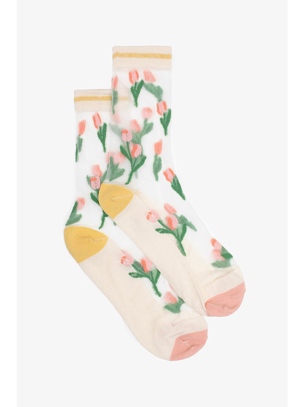 Antler Semi Sheer Tulip Sock