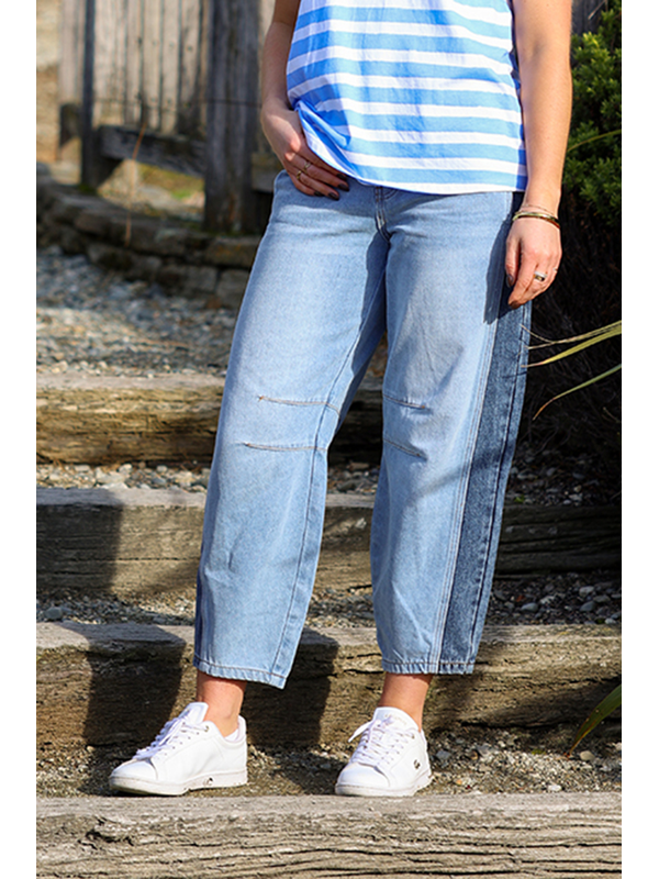 Mi Moso Double Denim Jean