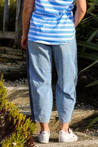 Mi Moso Double Denim Jean