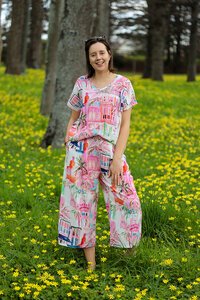 Wednesday Lulu Euro Travel Culotte