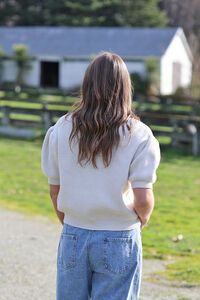 Mi Moso Bow Knit Top