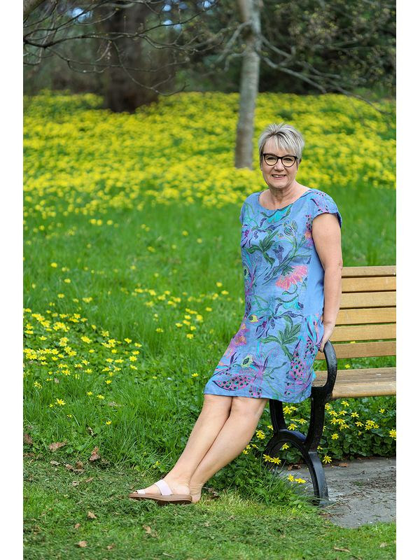Wednesday Lulu Rib Panel Dress
